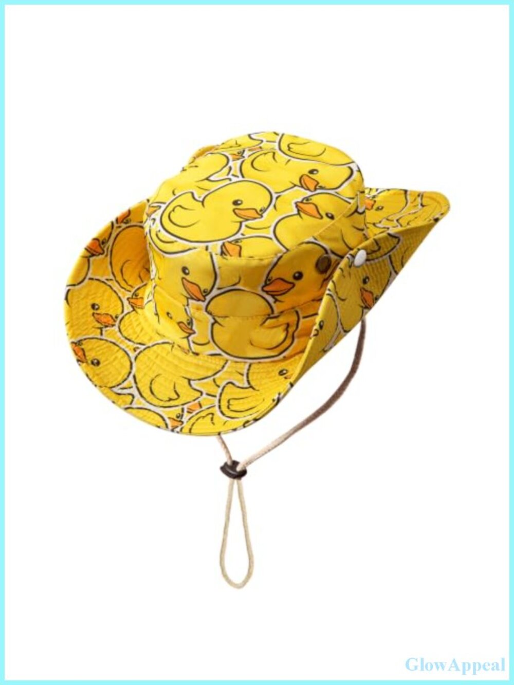 Funny Duck Bucket Hat for Women Men Outdoor Travel Beach Sun Protection